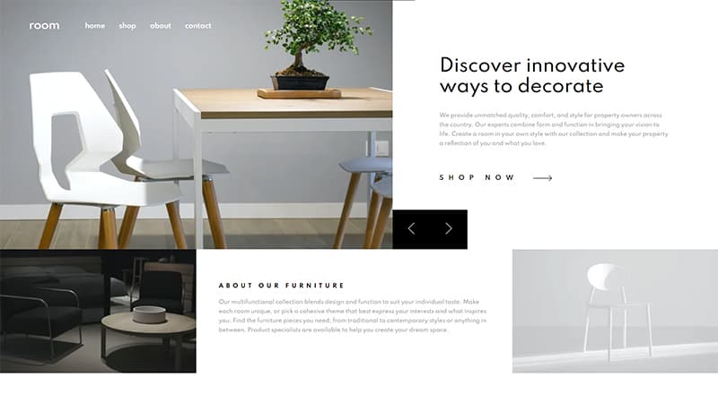 Room Homepage